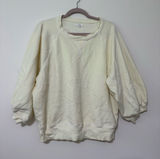 Aerie Butter Yellow Femme Short Sleeve Sweatshirt Photo 0