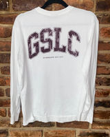 Gymshark White GSLC Graphic Oversized Long Sleeve T-Shirt Women's Size XS Photo 0