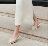 Vivaia Veronica All Day Standing Comfort Water Repellent Flats Washable Almond Photo 0