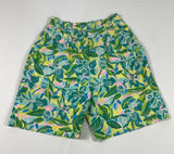 Lilly Pulitzer Tropical Floral Print Shorts Womens Small High Rise Pleated Photo 0