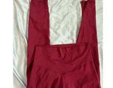 American Eagle Women's Aerie Leggings large Burgundy Photo 0
