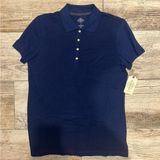 St. Johns Bay Navy Blue Polo Shirt Photo 0
