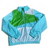 Cotopaxi Gorpcore Teca Half-Zip Windbreaker Jacket Blue Colorblock Womens XS‎ Photo 0
