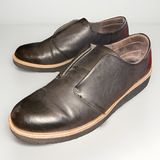 Sofft Womens Black Leather Look Slip On Platform Loafers Shoes 9.5M 3035101 Photo 0