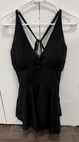 NWT Halara Black Strappy Black Mini Dress Photo 0