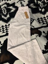 Grey and white cargo sweatpants Gray Photo 0