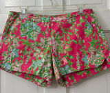 Lilly Pulitzer Adie Shorts 4 Flamingo‎ Pink Southern Charm Resort Beach Preppy Photo 0