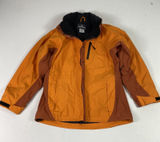 Early Winters Alpenlite Jacket Womens‎ Medium Orange Hooded Nylon Parka Ski Snow Photo 0