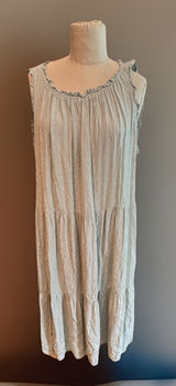 Indigo Soul Boho Sage Green Summer Dress Xl summer dress, workwear Photo 0