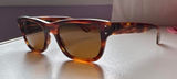 Ray-Ban MR Burbank Sunglasses Striped Havana Photo 0