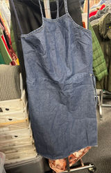Vintage American eagle denim halter dress size 8 // 091748 Photo 0