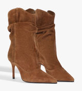 Shutz MARYANA SLOUCH NUBUCK BOOTIE Photo 0