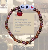 Handmade Noah Kahan charm bracelet Photo 0