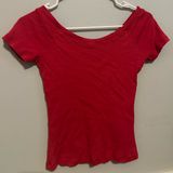 Red Brandy Melville Top Photo 0