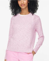 NWT J Crew Women's Lilac Purple Beach Sweater Crew Pullover Coastal Casual S Photo 0