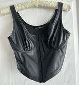 Leather Corset Top Photo 0