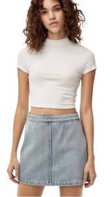 Aritzia Wilfred Free donyale denim A-line skirt size 8 Photo 0