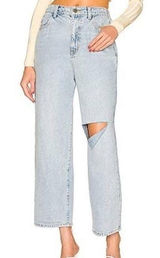 Show Me Your MuMu Sedona Straight Jeans Blue Haze Size 28 Photo 0