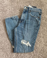 Abercrombie & Fitch High Rise Mom Denim Jean Photo 0