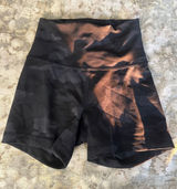 Lululemon High-Waist Black Camo Women’s Performance Shorts Photo 0