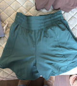 Green lululemon shorts  Photo 0