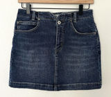 We The Free People Denim Jean Skirt Mini 26 Festival Party Boho Indie Western Photo 0