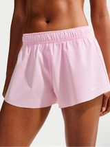 Nike One Small Mid-Rise 3" Brief-Lined Shorts Light Pink Preppy Active Outdoor Photo 0