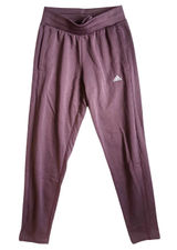 ADIDAS Relaxed Fit Fleece Tapered Active Jogger Pants Shadow Fig Purple XS Photo 0