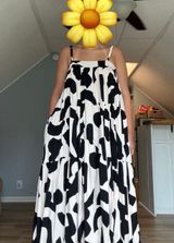 Maxi dress spaghetti strap Multiple Size L Photo 0