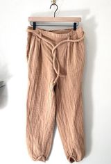 Free People Suits You Set Pants Orange Tan Size S OB1143404 Photo 0
