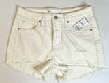 RSQ High Rise Short Womens Size 26 Distressed Fringed Summer Girlcore Beach New‎ Photo 0