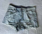 Light Wash Shorts Photo 0