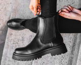 & other stories Chelsea leather ankle boots black NEW 38 US7 Photo 0