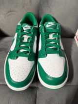 Nike Dunk Low (GS) White Malachite 6.5 Unisex Kids Leather Sneaker FB9109-114 Photo 0