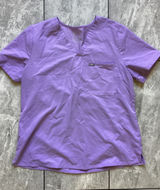 FIGS Technical Collection Purple V-Neck Scrub Top XL FW1000 Womens Short Sleeve Photo 0