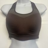 Gymshark‎ Open Back Racerback High Impact Sports Bra Womens Size Small Brown Photo 0