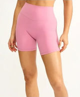 Buffbunny Biker‎ Shorts Womens M Pink High Waisted Athletic Workout Yoga Photo 0