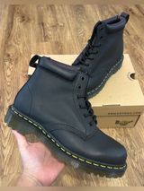 DR MARTENS 939 Ben black leather lace up boots shoes women’s 9 new Photo 0