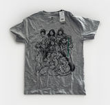Disney Princess T-shirt Gray with Princess Graphic Size Small New with Tags Photo 0