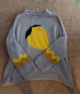 Free people lemon sweater Photo 0
