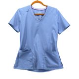Landau ProfFlex Scrub‎ Top Blue S Photo 0