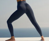 Alo Airlift Strength Extreme High-Waist 7/8 Leggings Navy Hi-Rise Tights Skinny Photo 0