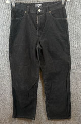 Polo Jeans Co. Ralph Lauren Women's 12 Black‎ Straight Leg Corduroy Chino Pants Photo 0