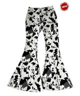 Altar'd State Cow Print Flare Pants High Rise Bell Bottoms NWT Size M | 0294 Photo 0