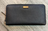 Kate Spade Neda Newberry Lane Zip Around Leather Wallet Photo 0