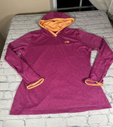The North Face Lightweight Hoodie Women’s L Flash Dry Long Sleeve Pink Orange Photo 0
