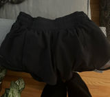 Black Lululemon Hotty Hot Shorts 2.5" Photo 0