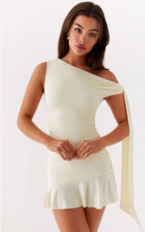 Peppermayo Palm House Mini Dress Yellow Photo 0
