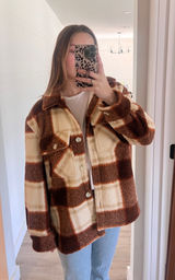 Abercrombie Fuzzy Jacket Photo 0