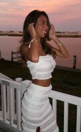Lace maxi skirt set White Size XS Photo 0